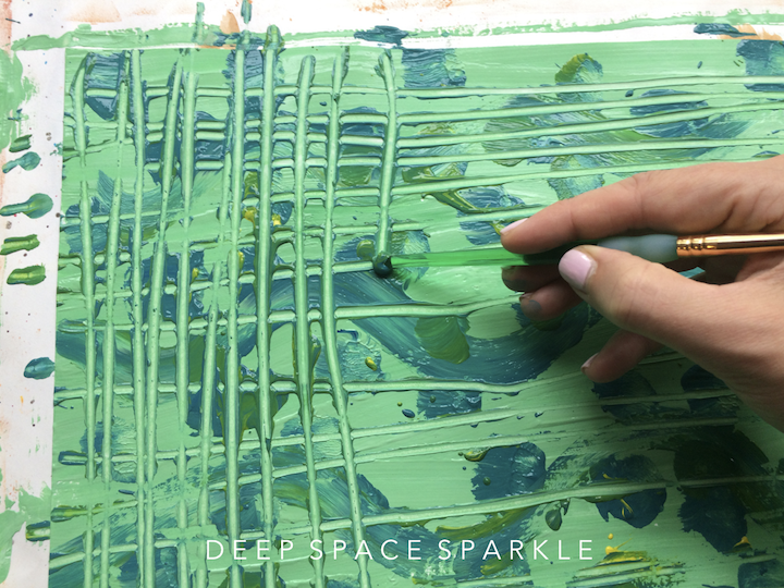 How to Make Painted Paper